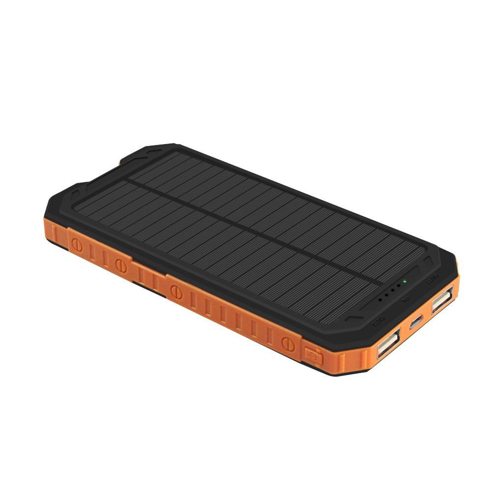 20000mAh Outdoor Camping Light  Thin Large Capacity Solar Power Bank