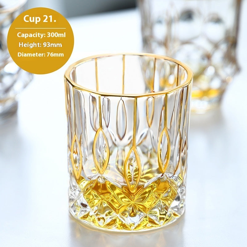 Household Handmade Crystal Glass Wine Glass BargainsRule