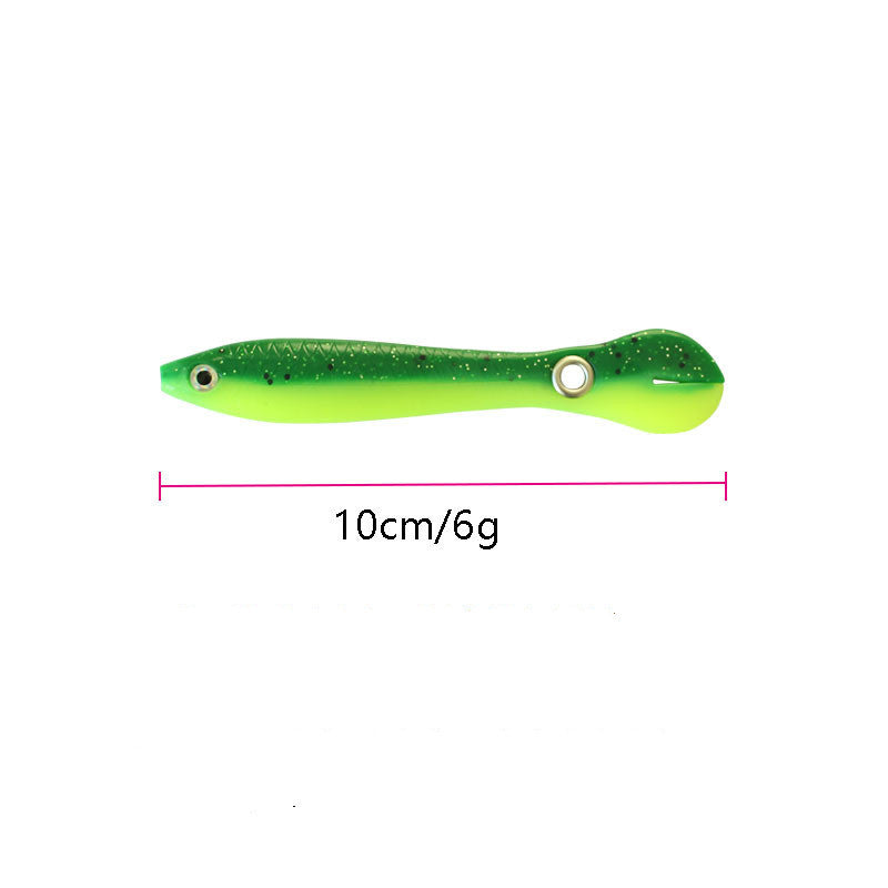 A Mock Lure Can Bounce With Slip Mechanism Artificial Swimming Soft Fishing Bait For Bass Trout Pike Spring Autumn