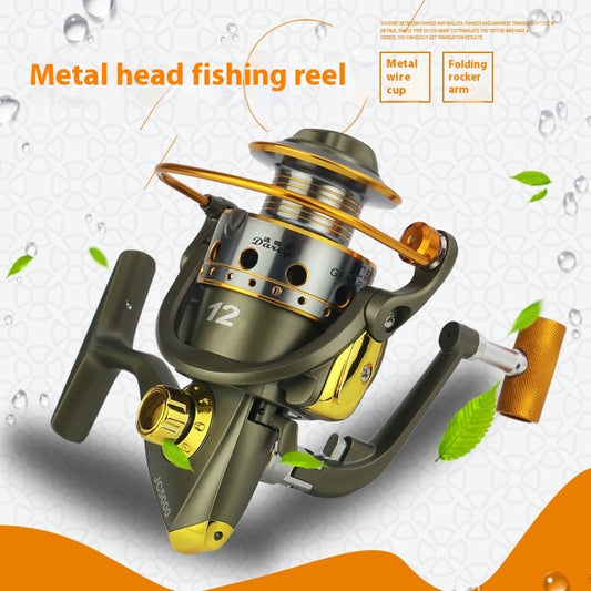 Metal Toe Cap Handle Sea Fishing Rod Multi-specification Fishing Reel