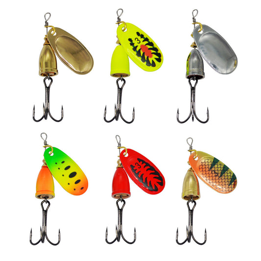 R Composite Rotating Sequins Copper Bell Lure Metal Fishing Bait Fishing Gear BargainsRule