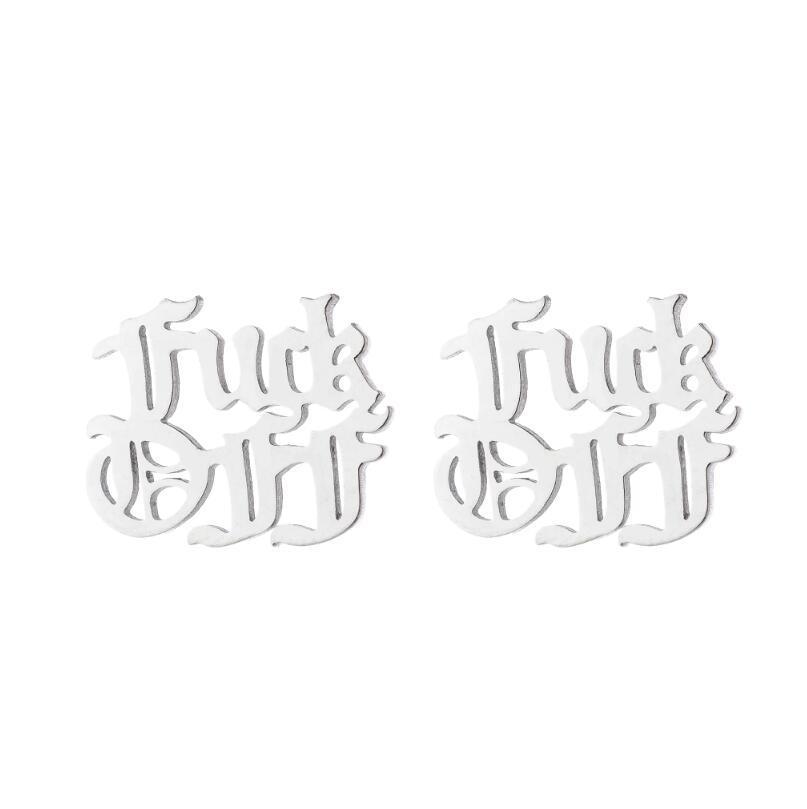 26 English Alphabet Earrings In Europe And America