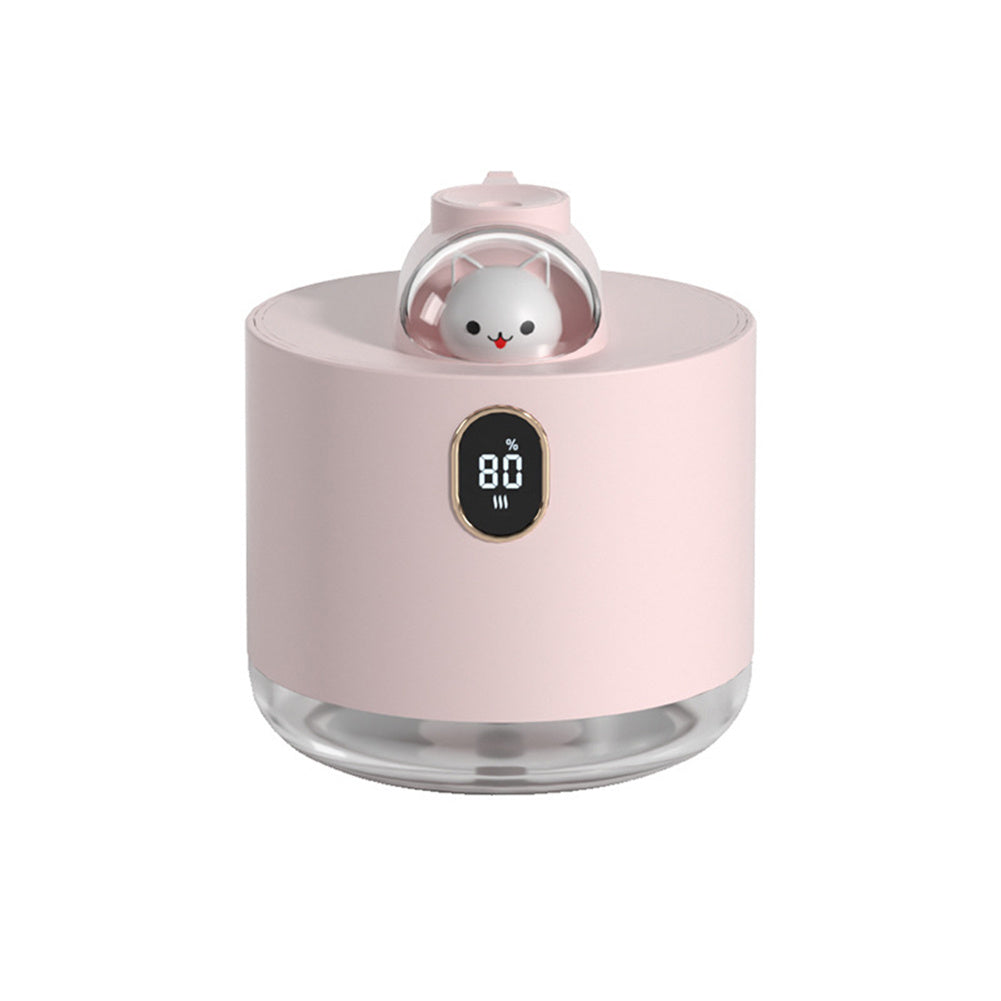 Cute Bear Wireless Air Humidifier USB Aromatherapy Diffuser With LED Lamp 500ML Portable Ultrasonic Mist Maker Water Car Fogger BargainsRule