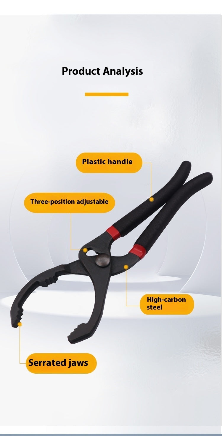 Auto Repair Auto Maintenance Tools Oil Filter Wrench Disassembly Tool Clamp Filter Oil Filter Wrench