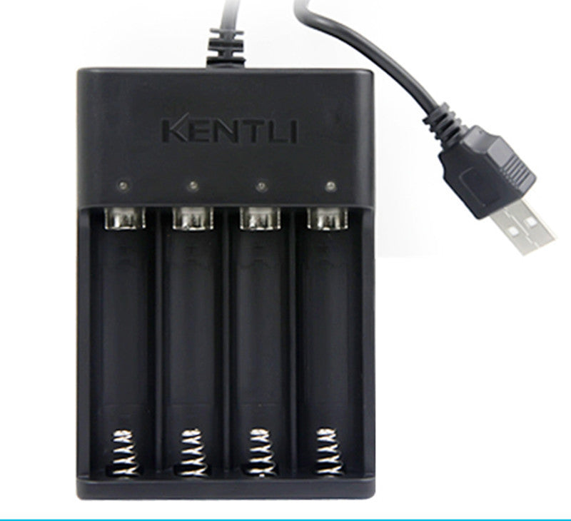 Usb5 Rechargeable Lithium Battery Charger