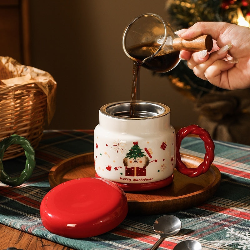 Christmas Ceramic Cup Gift Suit