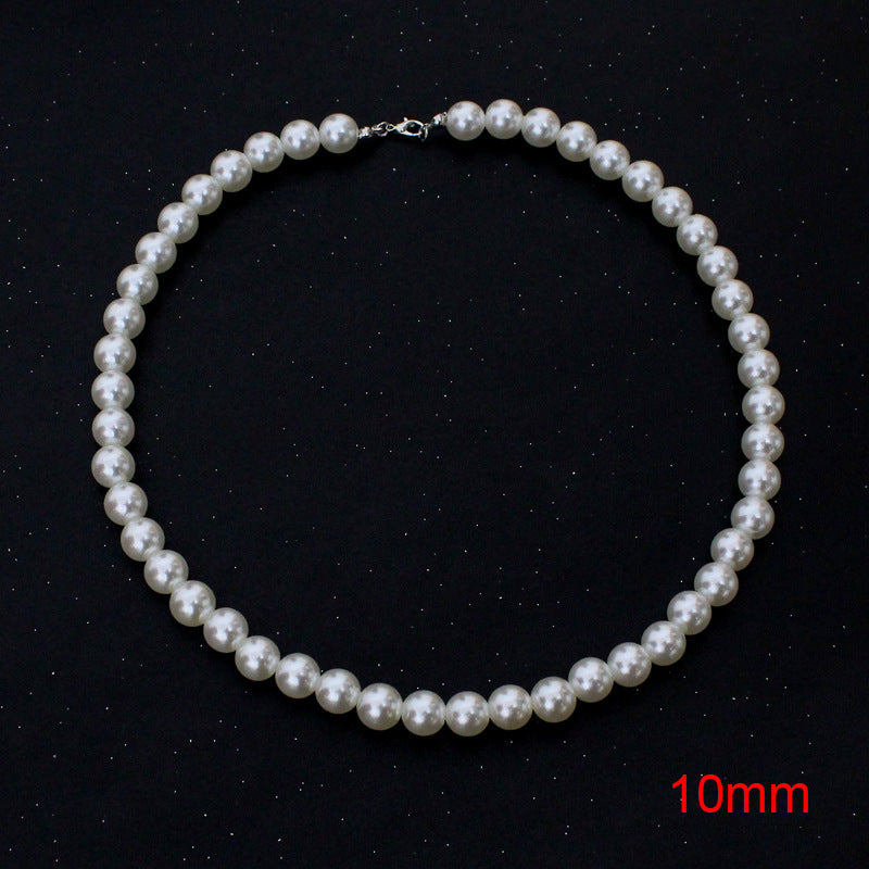 ABS Pearl Necklace Pearl Simple Europe And America