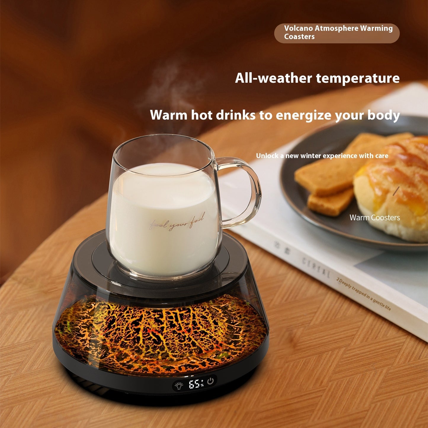 Intelligent Constant Temperature Heating Cup Warming Holder