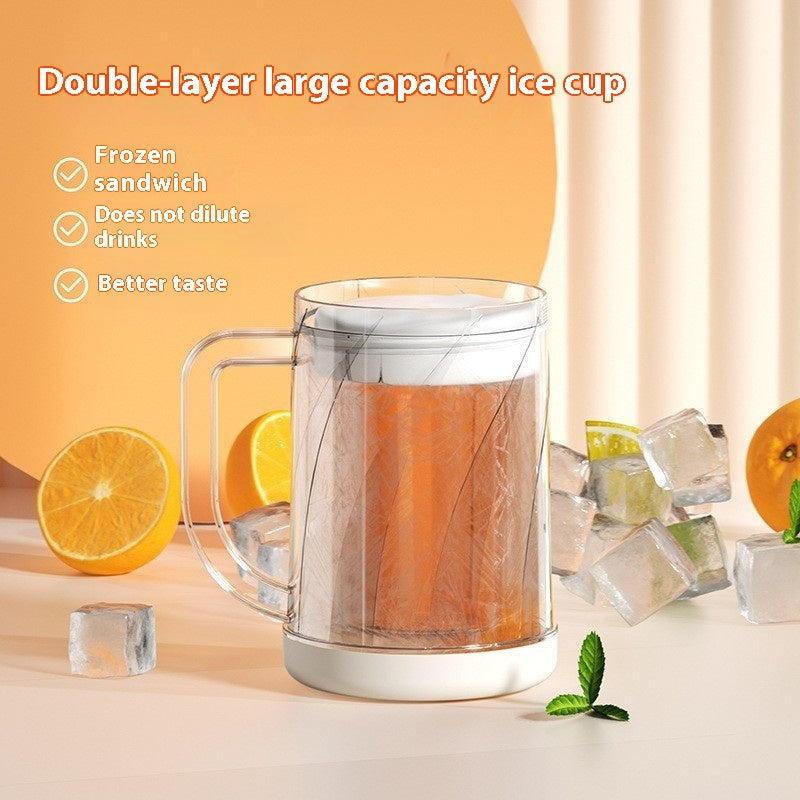 Summer Iced Refrigeration Cup Sandwich Liquid Beer Drink Cup