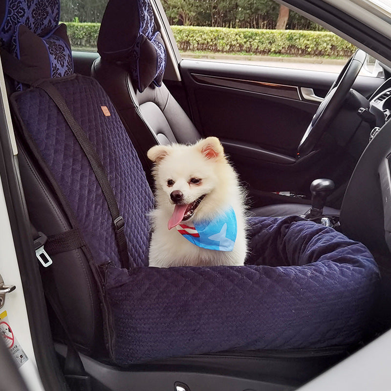 Small Pet Traveling Car Cushion