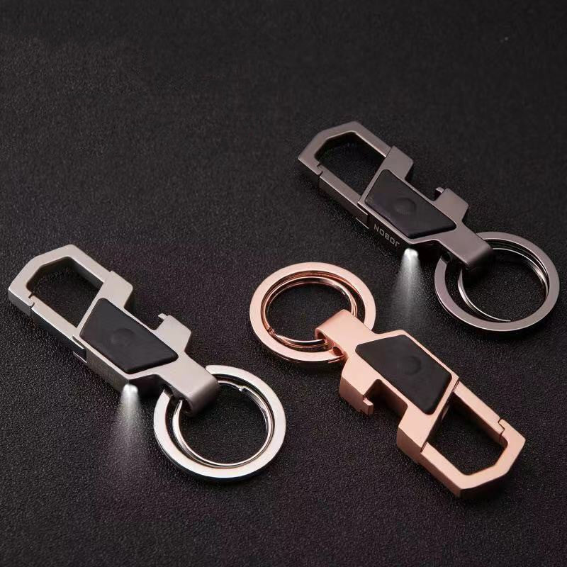 Creative Bottle Opener Led Light Car Keychain BargainsRule