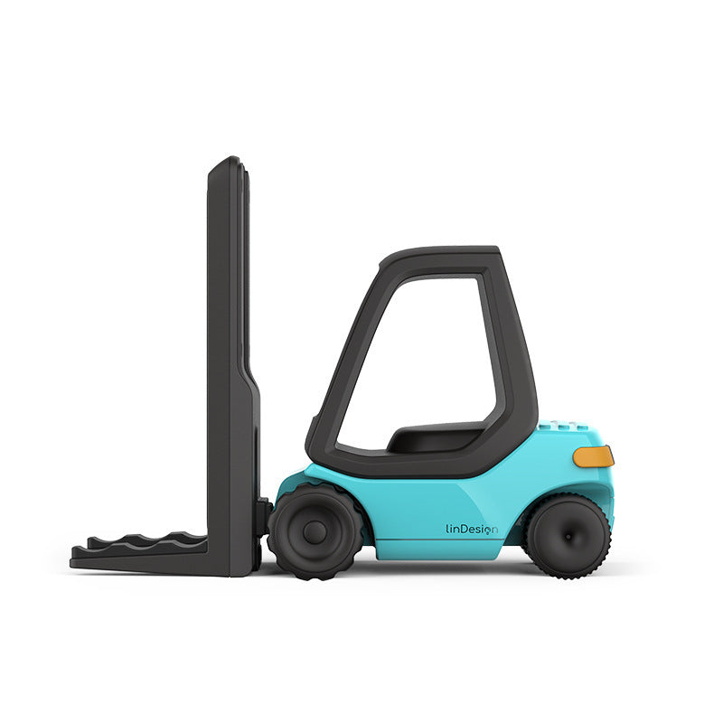 Forklift Creative Mobile Phone Stand Wireless Charger BargainsRule