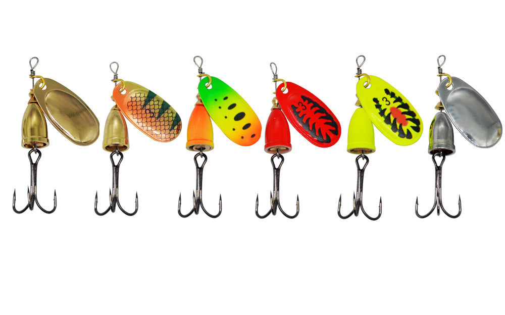 R Composite Rotating Sequins Copper Bell Lure Metal Fishing Bait Fishing Gear BargainsRule