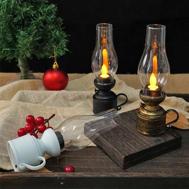 Retro Kerosene Lamp LED Electronic Candle Light Creative