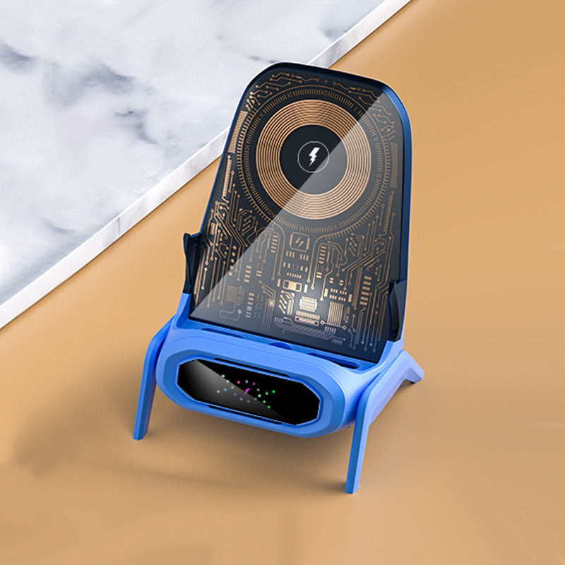 Transparent Small Chair Wireless Charger Mobile Phone Stand BargainsRule