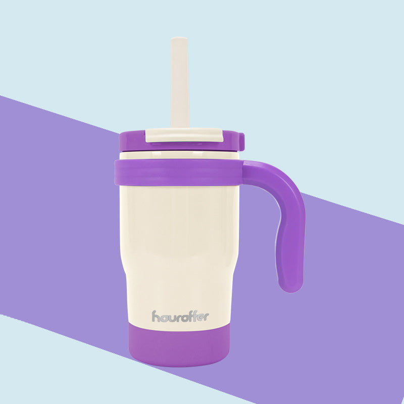 Children's Thermos Mug With Straw