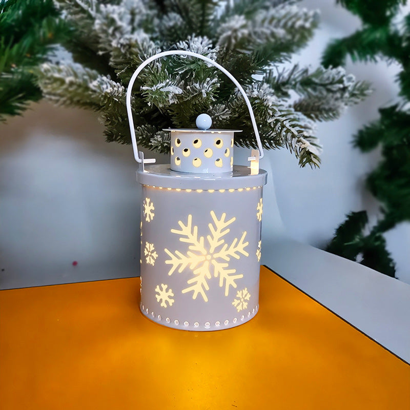 Christmas Candle Lights LED Small Lanterns Wind Lights Electronic Candles Nordic Style Creative Holiday Decoration Decorations BargainsRule