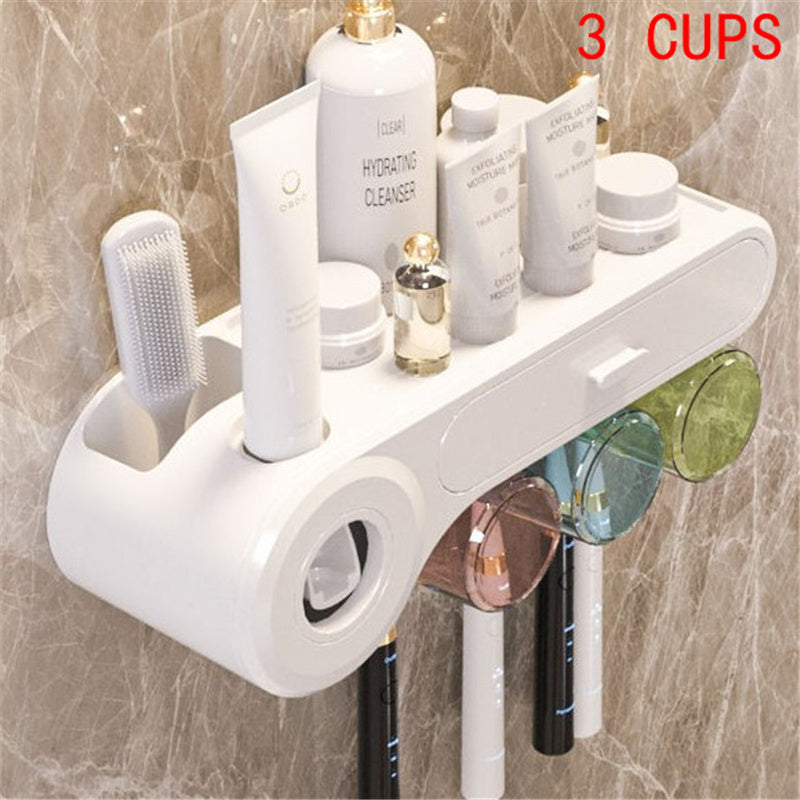 Household Bathroom Automatic Toothpaste Dispenser Toilet